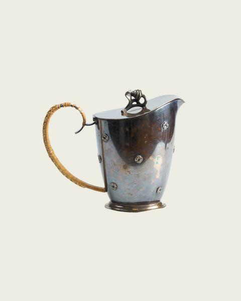 Silver Jug / Decorative Pitcher by C.G Hallberg