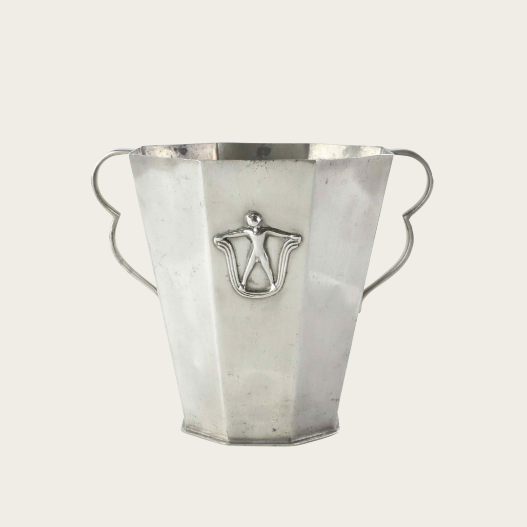 1930 Swedish Grace Pewter Vessel by Svensk Tenn