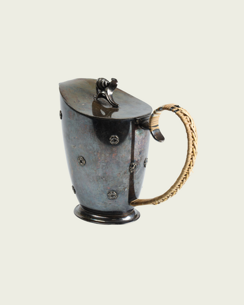 Silver Jug / Decorative Pitcher by C.G Hallberg