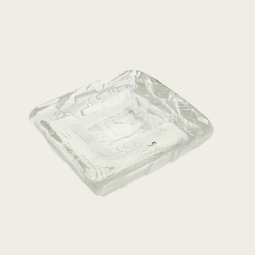 1960's Handblown Catchall Dish by Göte Augustsson for Ruda Glassworks