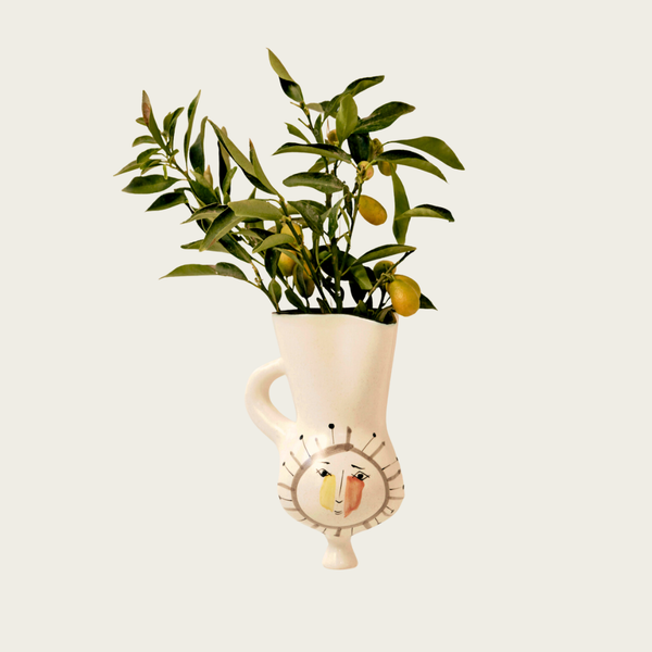 Vallauris Ceramic Wall Vase by Roger Capron