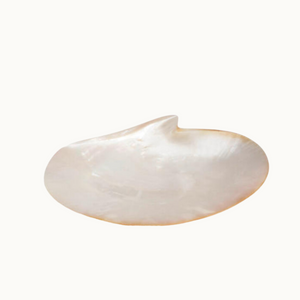Footed Mother of Pearl Jewelry Dish