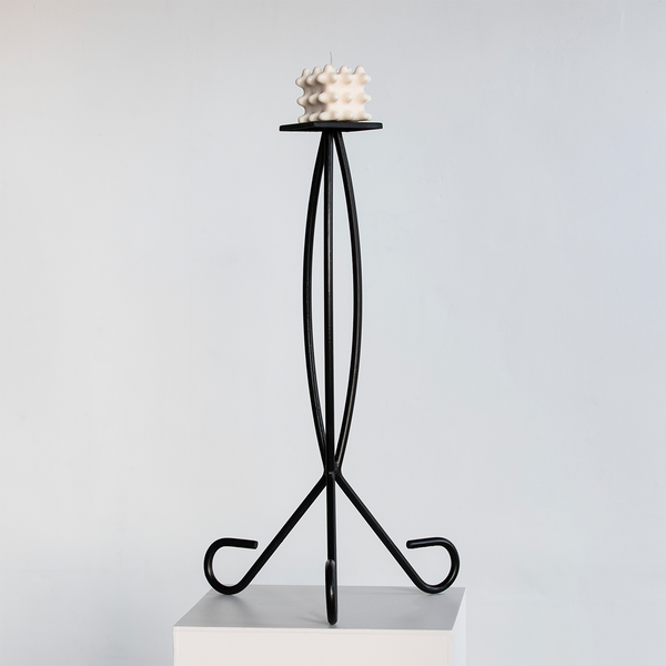 1950's Italian Wrought Iron Candle Stand