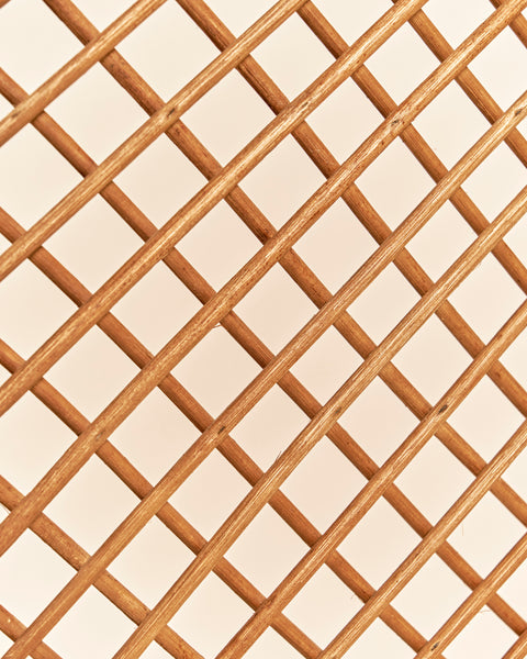 Italian Scalloped Bamboo Room Divider
