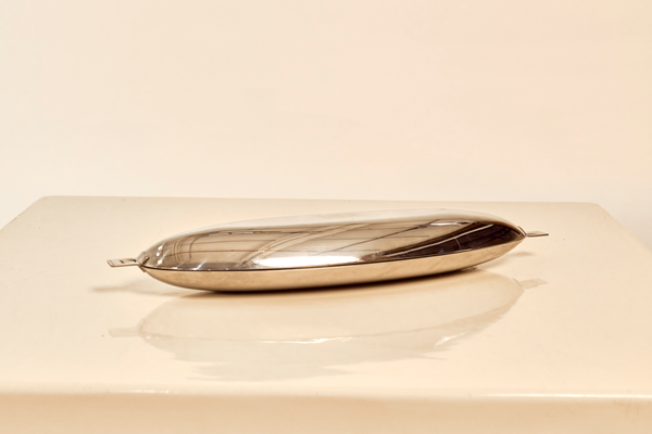 Stainless Steel Fish Bowl Catchall by Roberto Sambonet (1960's edition)