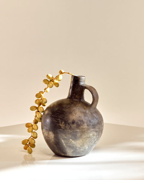 Pre-Columbian Blackware Vessel from the Chimu Culture