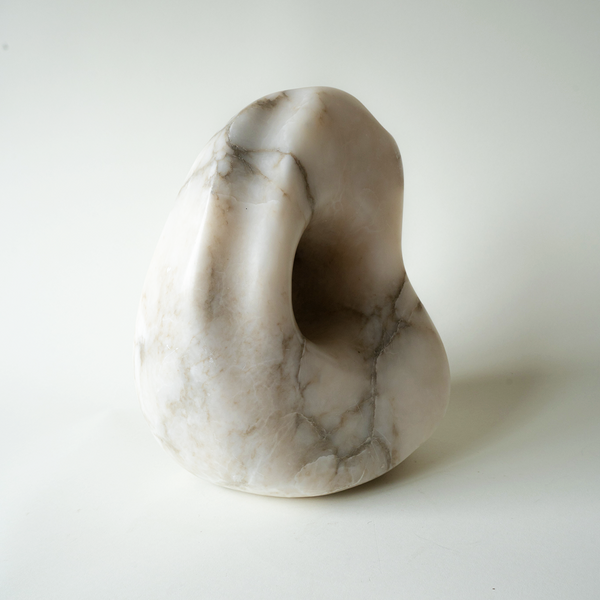 Abstract Modernist Marble Sculpture by Richard Graham