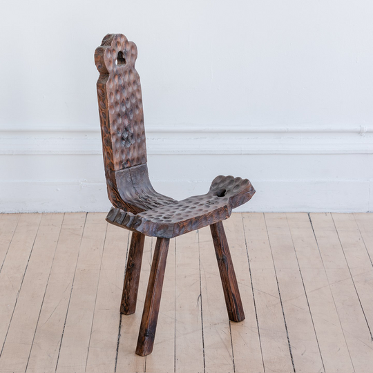 Baroque Spanish Birthing Chair from the 1920’s Past Lives